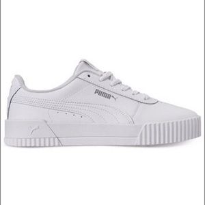PUMA Carina leather white sneaker